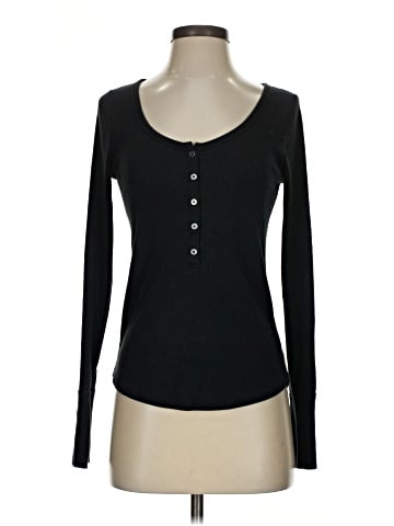 Hollister Long Sleeve Henley (view 1)