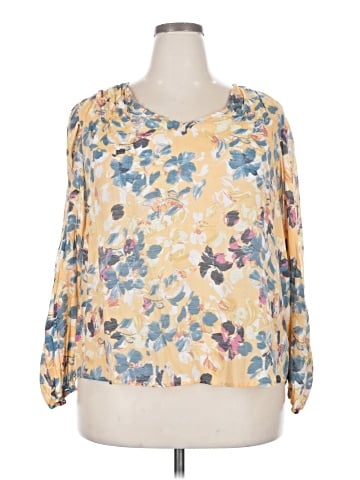 Zac & Rachel 3/4 Sleeve Blouse (view 1)