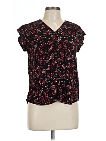 Liz Claiborne Short Sleeve Blouse (view 1)