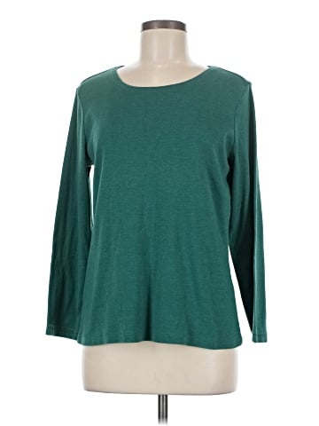 Christopher & Banks 3/4 Sleeve T-Shirt (view 1)