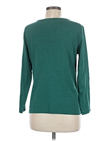 Christopher & Banks 3/4 Sleeve T-Shirt (view 2)
