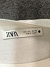 Zara Ivory Long Sleeve Blouse Size L - photo 7