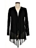 August Silk Black Cardigan Size M - photo 1