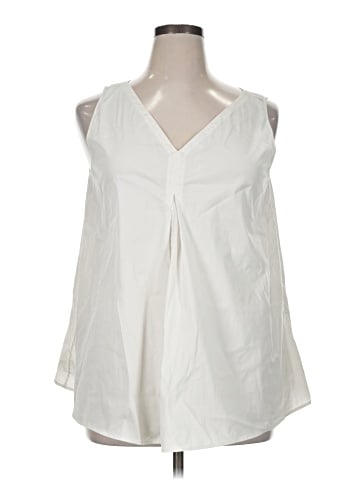 Lafayette 148 New York Sleeveless Blouse (view 1)