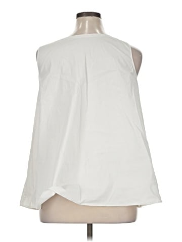 Lafayette 148 New York Sleeveless Blouse (view 2)
