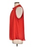 Daniel Rainn 100% Polyester Red Sleeveless Blouse Size L - photo 5