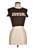 Unbranded Brown Sleeveless T-Shirt Size 6 - photo 1