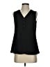 Express 100% Polyester Black Sleeveless Blouse Size S - photo 1