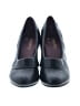 Farylrobin 100% Leather Black Heels Size 9 - photo 2