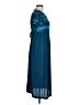 Another Thyme 100% Rayon Teal Casual Dress Size 8 - photo 4