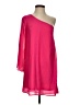 eunishop 100% Polyester Solid Pink Cocktail Dress Size S - photo 1