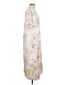 Vince. 100% Polyester Tie-dye Ivory Casual Dress Size L - photo 4