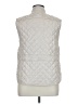 Peck & Peck 100% Polyester Ivory Vest Size XL - photo 2