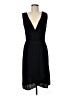 Essentials 100% Rayon Solid Black Cocktail Dress Size M - photo 1