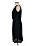 Essentials 100% Rayon Solid Black Cocktail Dress Size M - photo 5