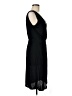 Essentials 100% Rayon Solid Black Cocktail Dress Size M - photo 4
