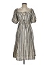 Universal Thread Stripes Gray Casual Dress Size XS - photo 1