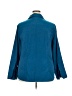 Cato Teal 3/4 Sleeve Button-Down Shirt Size 22 - photo 2