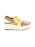 Sorel 100% Leather Yellow Tan Sandals Size 6 - photo 1