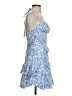 Shein Blue Cocktail Dress Size 4 - photo 4
