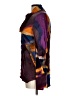 Shan 100% Silk Color Block Purple Blouse Size L (estimated) - photo 5