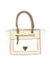 Guess 100% Polyurethane White Tote One size - photo 1