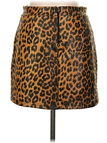 Akira Faux Leather Skirt (view 2)
