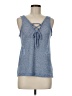 Ann Taylor LOFT Outlet Blue Sleeveless Top Size M - photo 1