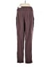 Express 100% Polyester Burgundy Casual Pants Size 4 (petite) - photo 2