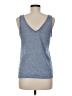 Ann Taylor LOFT Outlet Blue Sleeveless Top Size M - photo 2