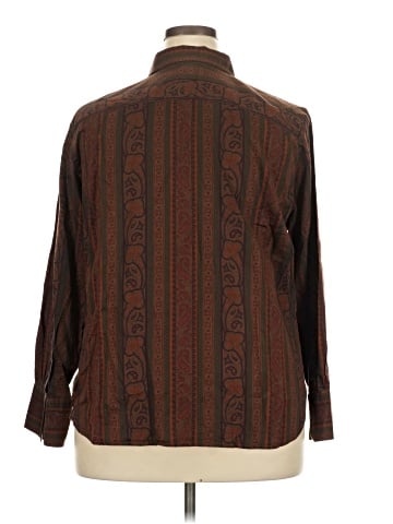 Lauren by Ralph Lauren Long Sleeve Button-Down Shirt (view 2)