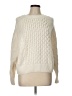 Universal Thread Solid Ivory Pullover Sweater Size L - photo 1