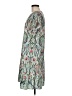Unbranded 100% Polyester Paisley Teal Green Casual Dress Size M - photo 5