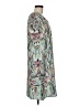 Unbranded 100% Polyester Paisley Teal Green Casual Dress Size M - photo 4