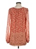 Tory Burch Orange Long Sleeve Blouse Size 4 - photo 2