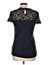 Simply Styled Black Short Sleeve Top Size L - photo 2