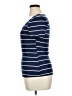 Unbranded 100% Polyester Stripes Blue Short Sleeve T-Shirt Size XL - photo 5