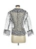 Nabi Silver 3/4 Sleeve Blouse Size M - photo 2