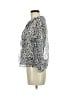 Nabi Silver 3/4 Sleeve Blouse Size M - photo 5