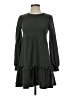 Shein Solid Gray Casual Dress Size 4 - photo 1