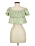 Shein Green Sleeveless Blouse Size 6 - photo 2