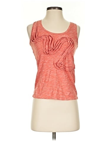 Little Yellow Button Sleeveless Top (view 1)