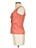 Little Yellow Button Orange Sleeveless Top Size XS - photo 5