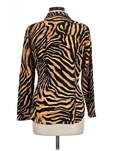 Tess Long Sleeve Silk Top (view 2)
