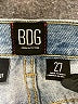 BDG 100% Cotton Color Block Blue Jeans Size 27 waist - photo 7