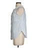 Ann Taylor LOFT 100% Rayon Blue Sleeveless Button-Down Shirt Size S - photo 5