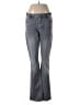 CAbi Chevron-herringbone Gray Jeans Size 6 - photo 1