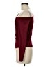 showpo Burgundy Long Sleeve Top Size 8 - photo 5