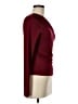 showpo Burgundy Long Sleeve Top Size 8 - photo 4