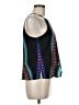 Silvergate 100% Polyester Black Sleeveless Blouse Size M - photo 4